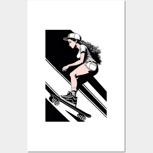 Skateboarder Posters and Art